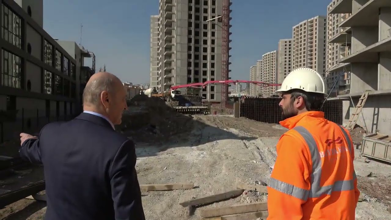 ANKARA BAYRAKTAR İNŞAAT ŞANTİYE ZİYARETİ