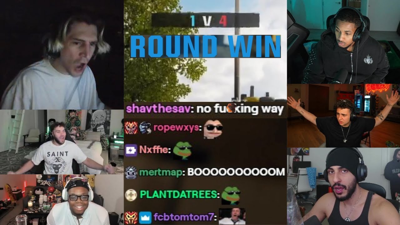 Everyone Shocked by xQc Clutching a 4v1 in Black Ops 6 Wager