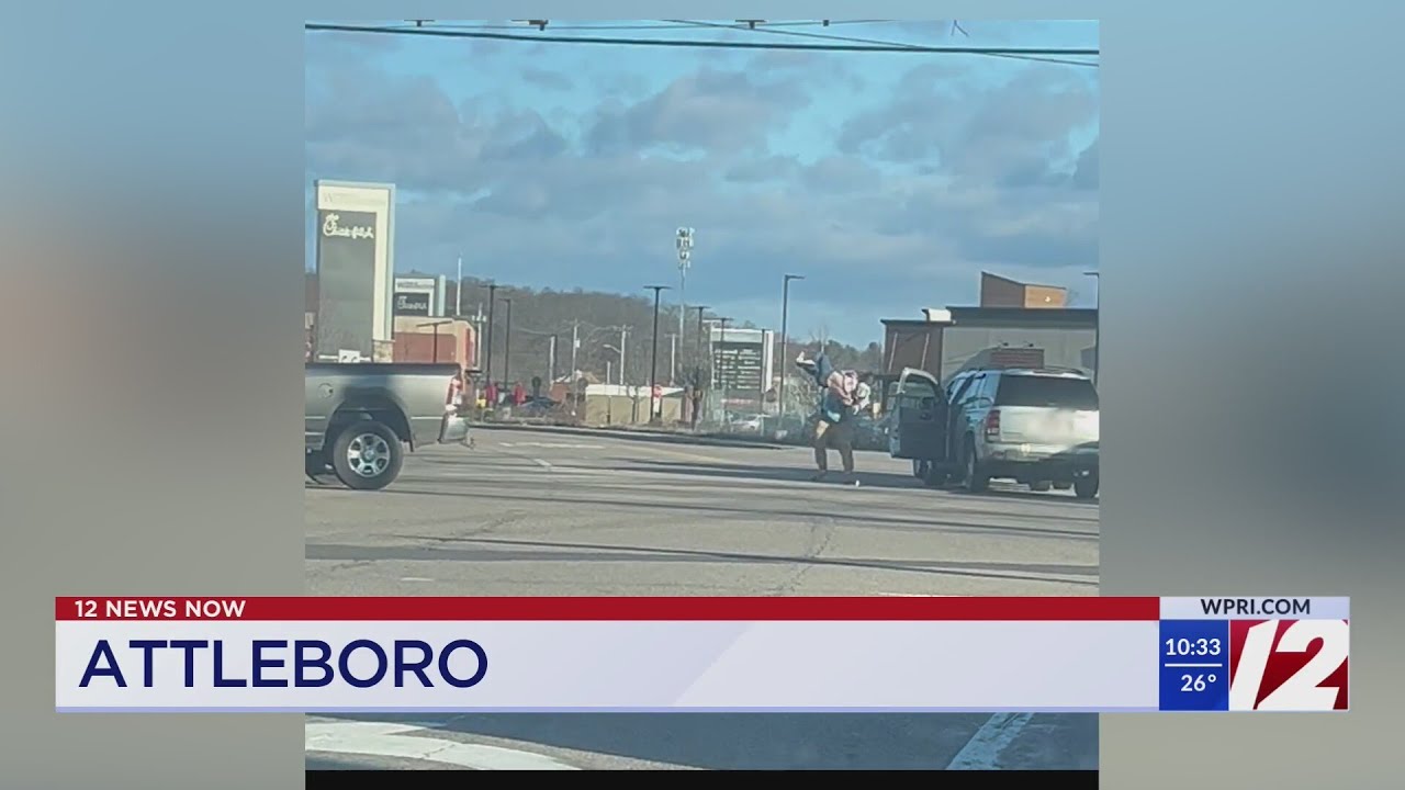 Man arrested after body slamming woman onto pavement in Attleboro following crash