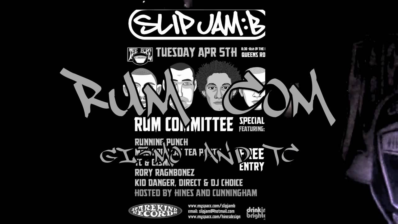 Rum Committee at Slipjam B RUM COM Gi3mo & TC