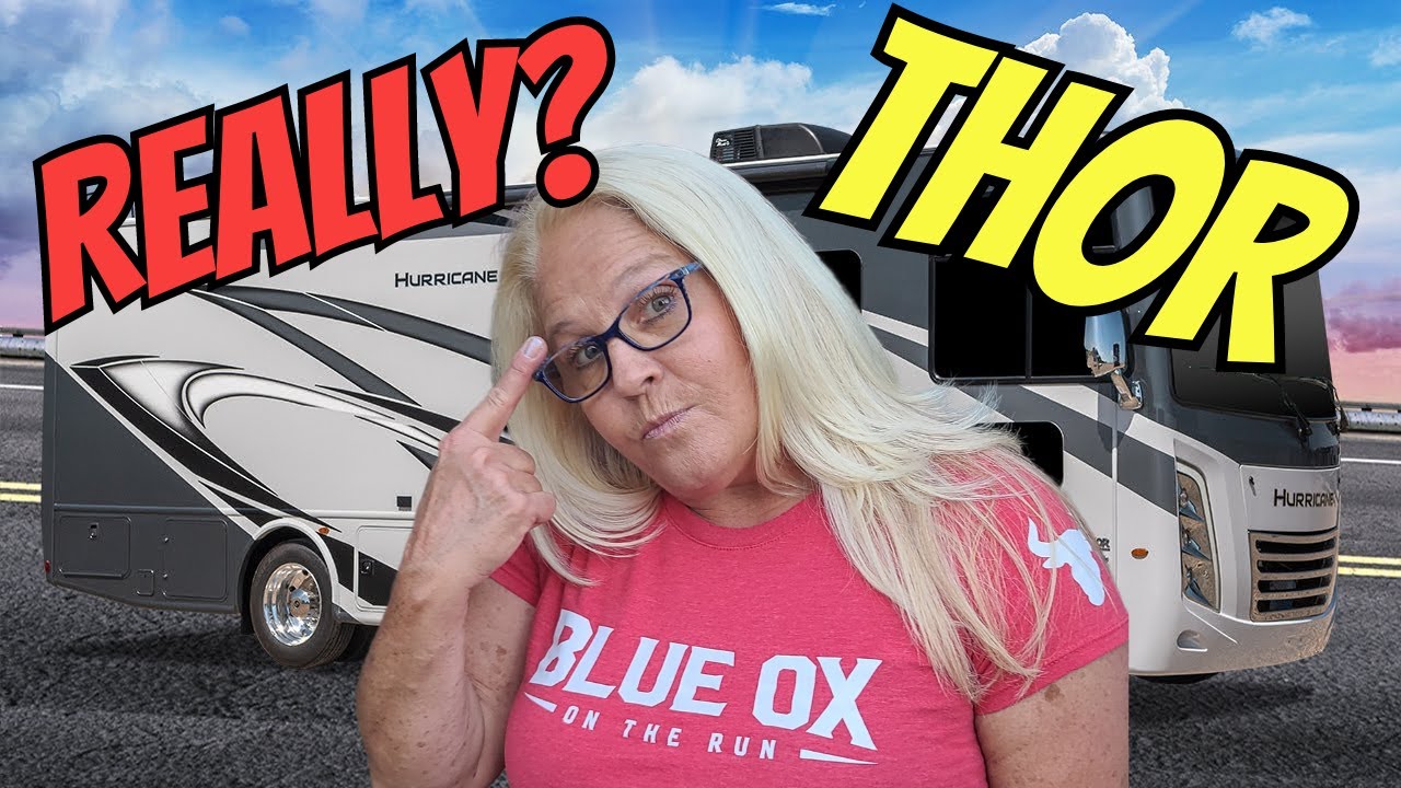 MOISTURE GALORE! SHOCKING RV CONDITION: RUSTED & CORRODED  2023 THOR HURRICANE LOOKED 10 YEARS OLD!