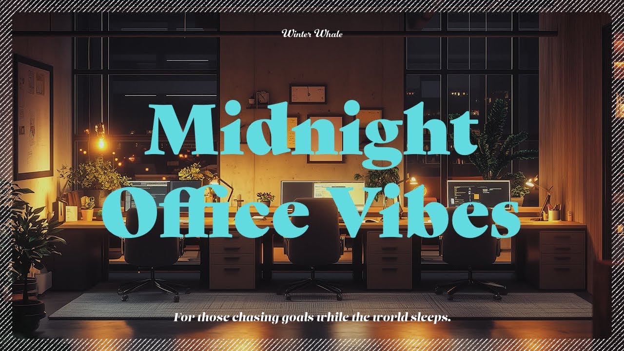 Late Night Office Ambience &ndash; Perfect for Studying or Deep Work
