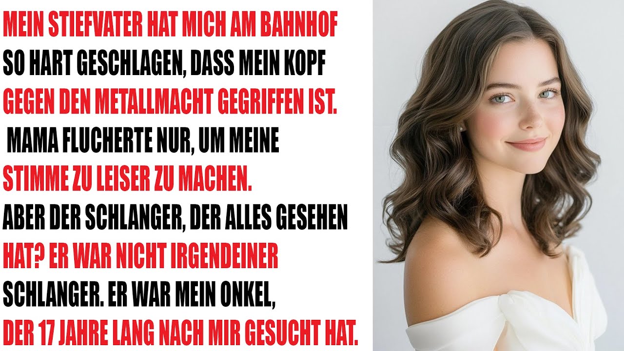Mein Stiefvater schlug mich am Bahnhof so brutal, dass mein Kopf aufschlug