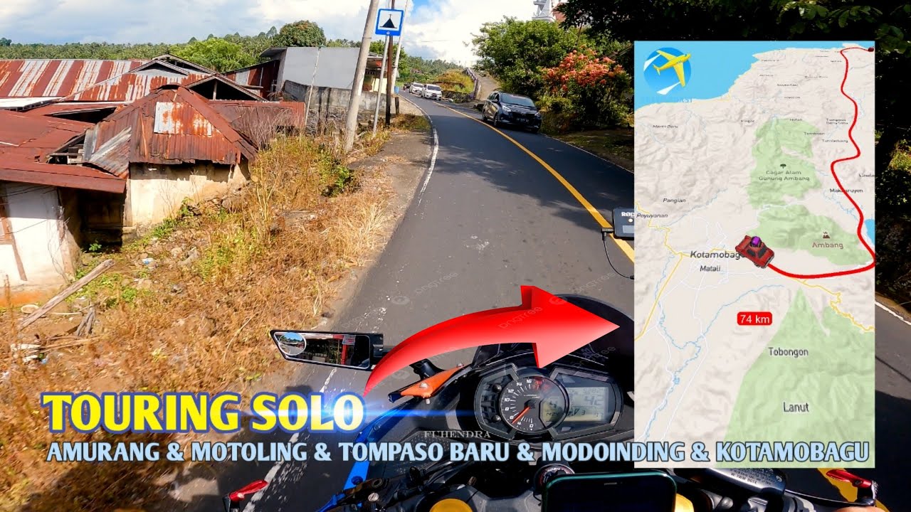 ⬇️TOURING SOLO ZX25R✅️ AMURANG -MOTOLING- TOMPASO BARU - KOTAMOBAGU ⁉️ GILA SERU BANGET‼️