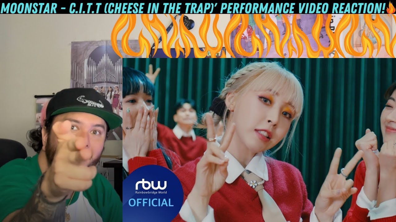 MOONSTAR - C.I.T.T (Cheese in the Trap)' Performance Video Reaction!