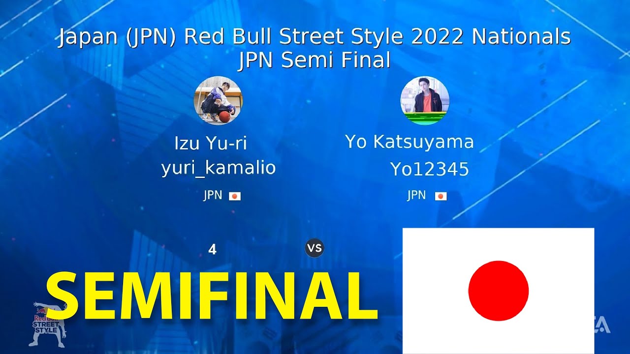 Yuri Kamalio vs Yo | JAPAN SEMIFINAL REDBULL STREET STYLE | RBSS 2022 FREESTYLE FOOTBALL BATTLE