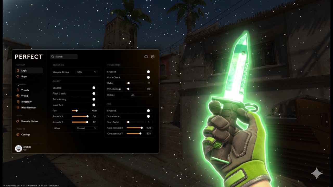 UNDETECTED CHEAT TO USE IN CS2 WORKING & UPDATED
