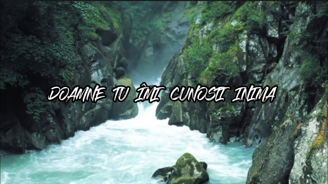 @MILIDINBARBULESTI  DOAMNE TU IMI CUNOSTI INIMA
