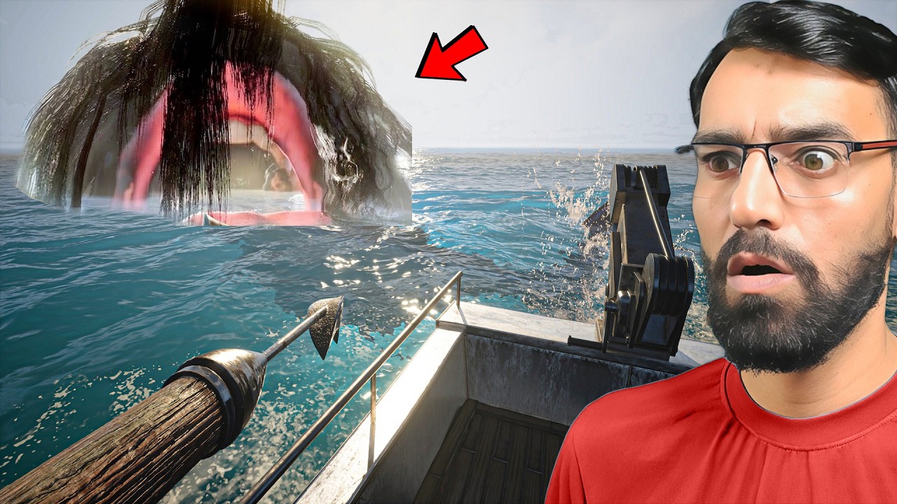 FISHING ALONE AT SEA BUT...| Umigari Ep.1 [Full Game]