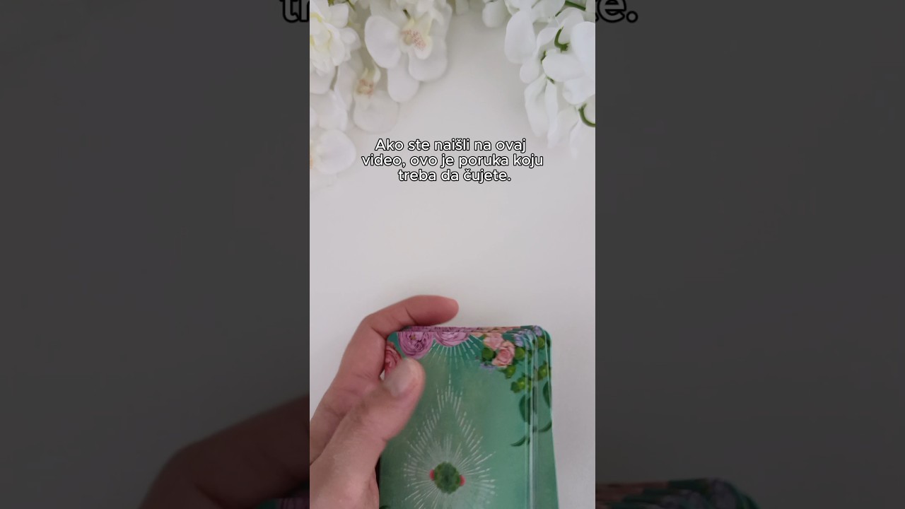 Tarot poruka koju treba da čujete 🤍✨ #citanjetarota #39tarot #tarot #tarotcitanje #tumacenjetarota
