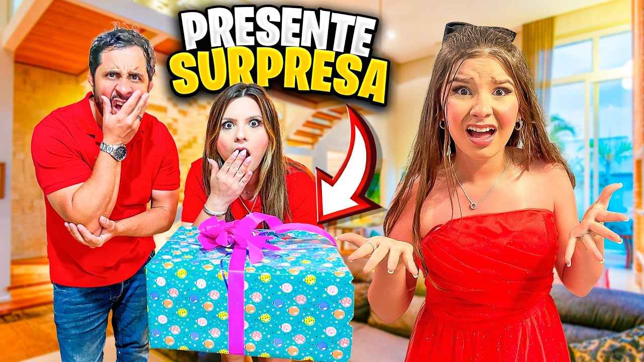 FIZEMOS UMA SURPRESA PRA CACAU E ELA N&Atilde;O ACREDITOU!! *Muito emocionante