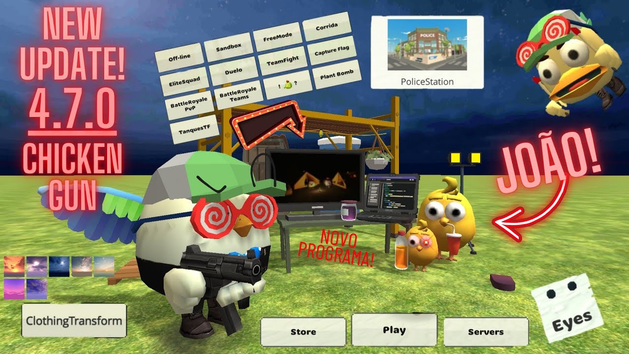 ИГРАЮ В НОВОЕ ОБНОВЛЕНИЕ 4.7.0 ДЛЯ CHICKEN GUN 4.7.01