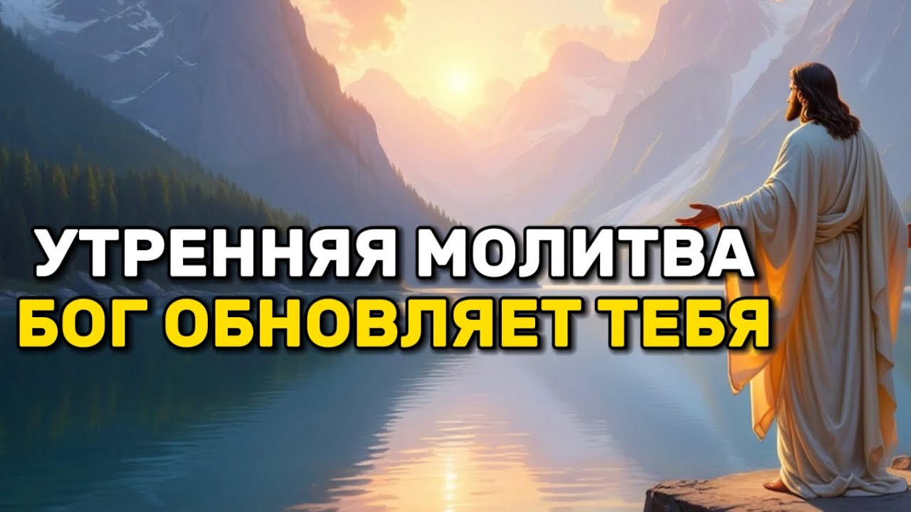 Утренняя Молитва: Бог обновляет Тебя каждый День