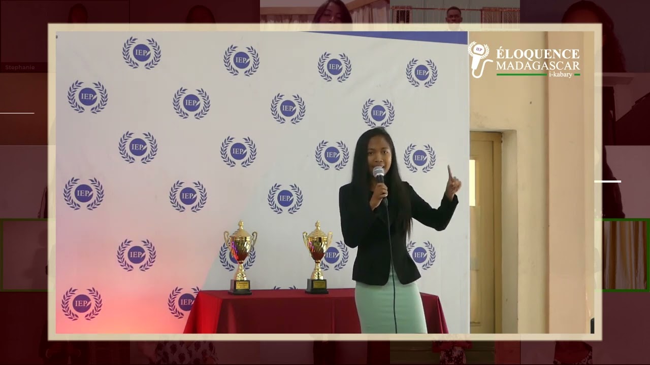 Concours Éloquence Madagascar - Ramaharoson Anja Stephanie