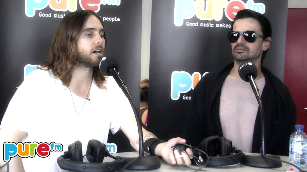 30 SECONDS TO MARS : Interview Rock Werchter 2013 on PURE