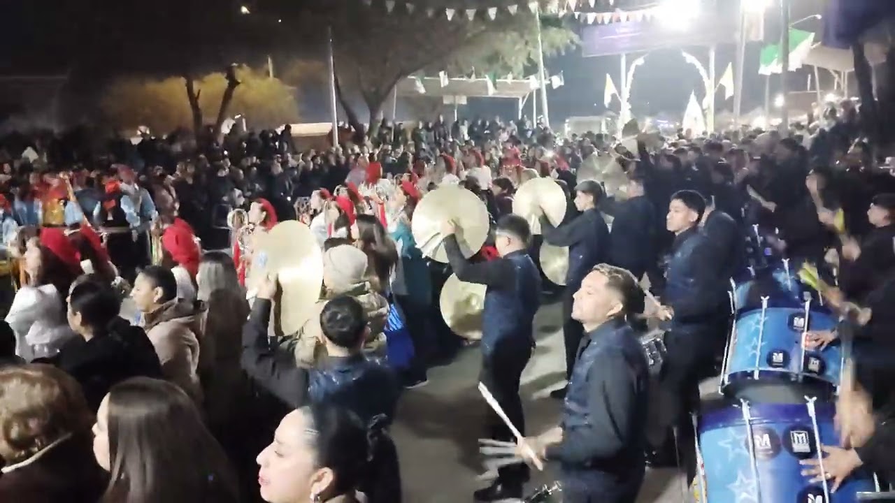 Banda los mallkus y baile gitano escudero tirana 2025