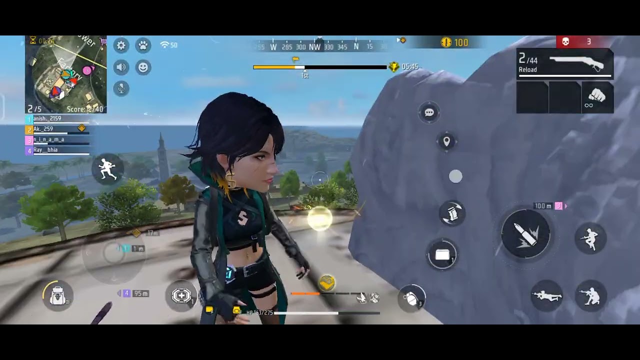 Free fire gaming 😎🔥 Big head Booyah 🤘🔥