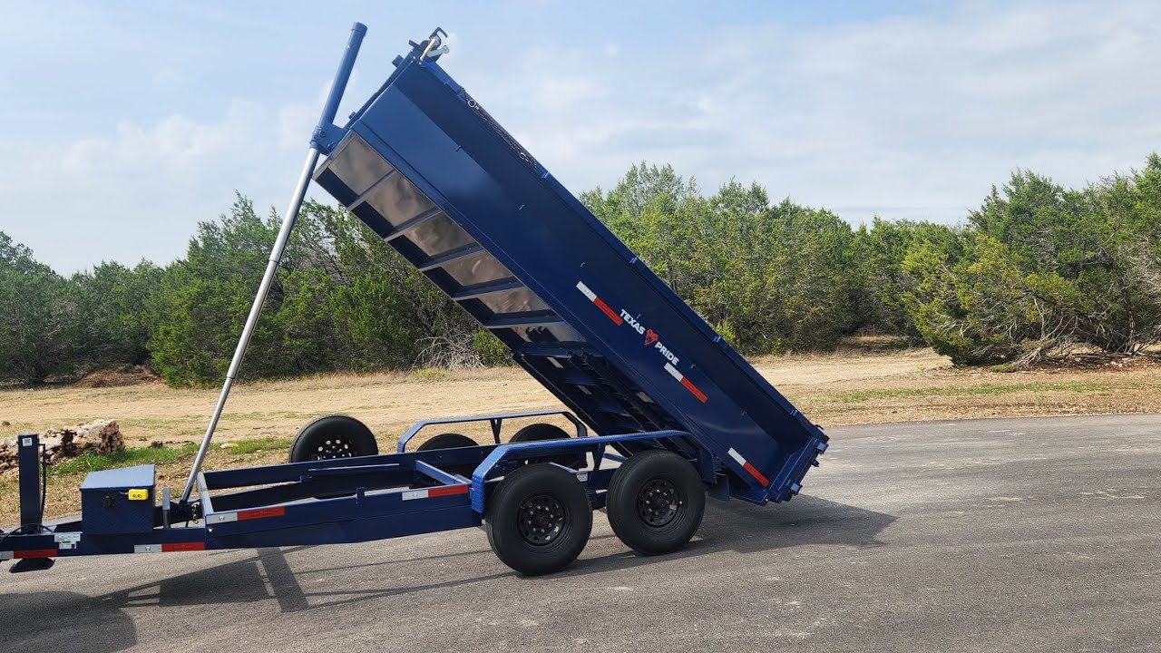 Dump Trailer review  Texas Pride!!