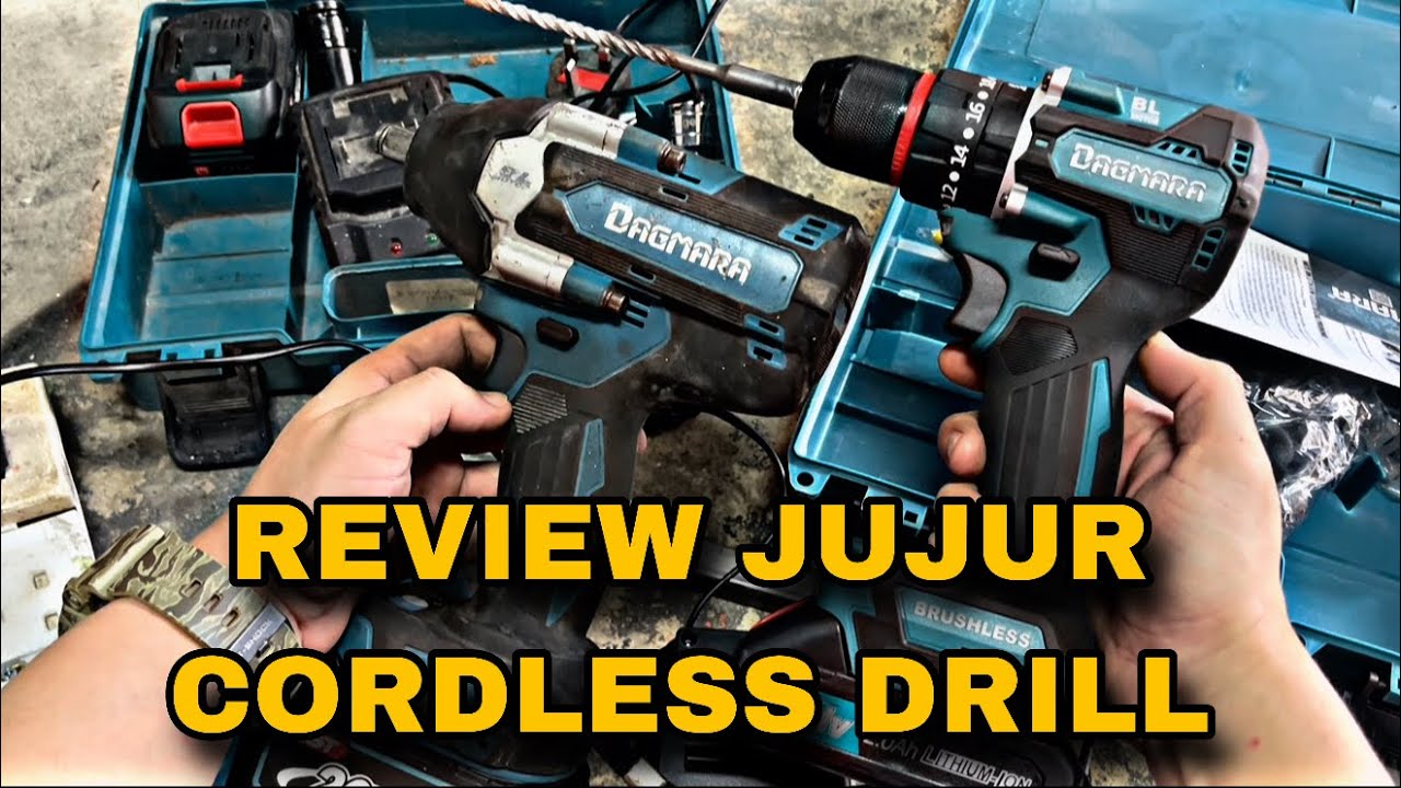 Review Dagmara Cordless Drill Jangan Salah Beli #dagmara #cordlessdrill #diy