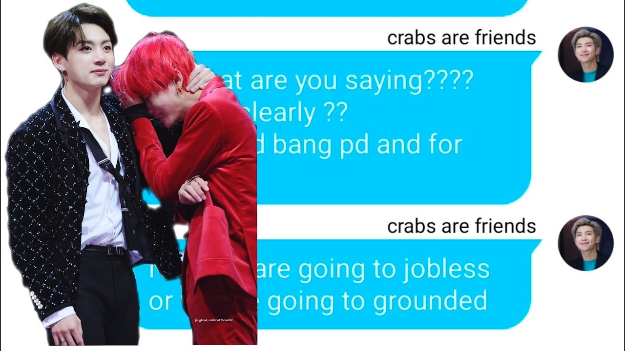 BTS TEXTS - Taekook got robbed???😱😱