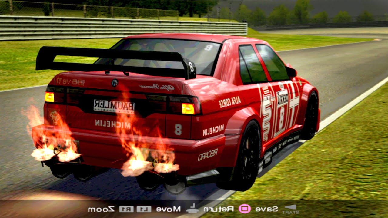 Gran Turismo 4 - Alfa Romeo 155 2.5 V6 TI - Nürburgring Nordschleife - Race