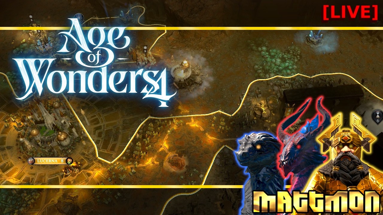 The Underground Multiplayer Campaign! | Age of Wonders 4