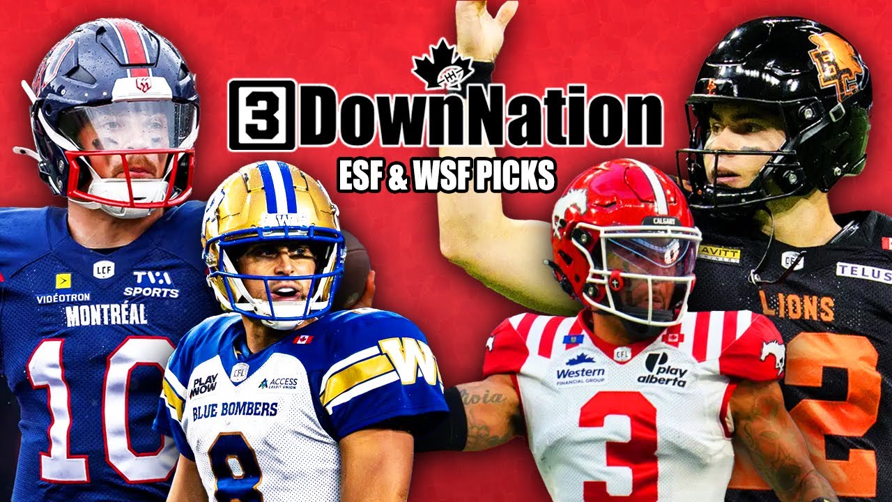 CFL Picks and Predictions (East Semi-Final & West Semi-Final)