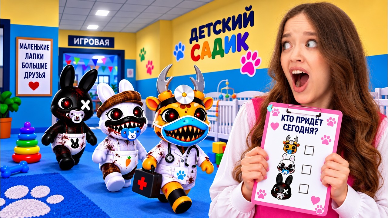Я СТАЛА НЯНЕЙ АНОМАЛИЙ В ДЕТСКОМ САДУ ДЛЯ ЖИВОТНЫХ РОБЛОКС!😱