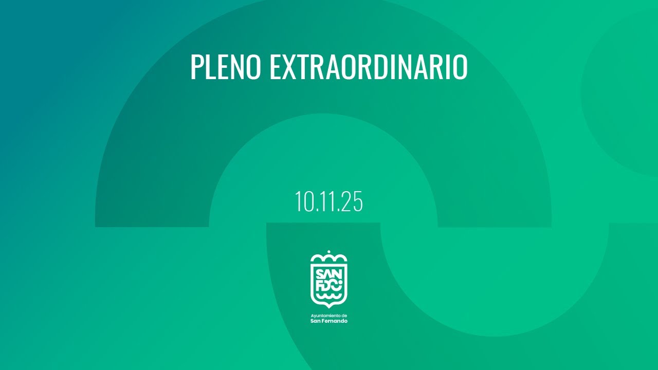 PLENO EXTRAORDINARIO 10 DE NOVIEMBRE DE 2025