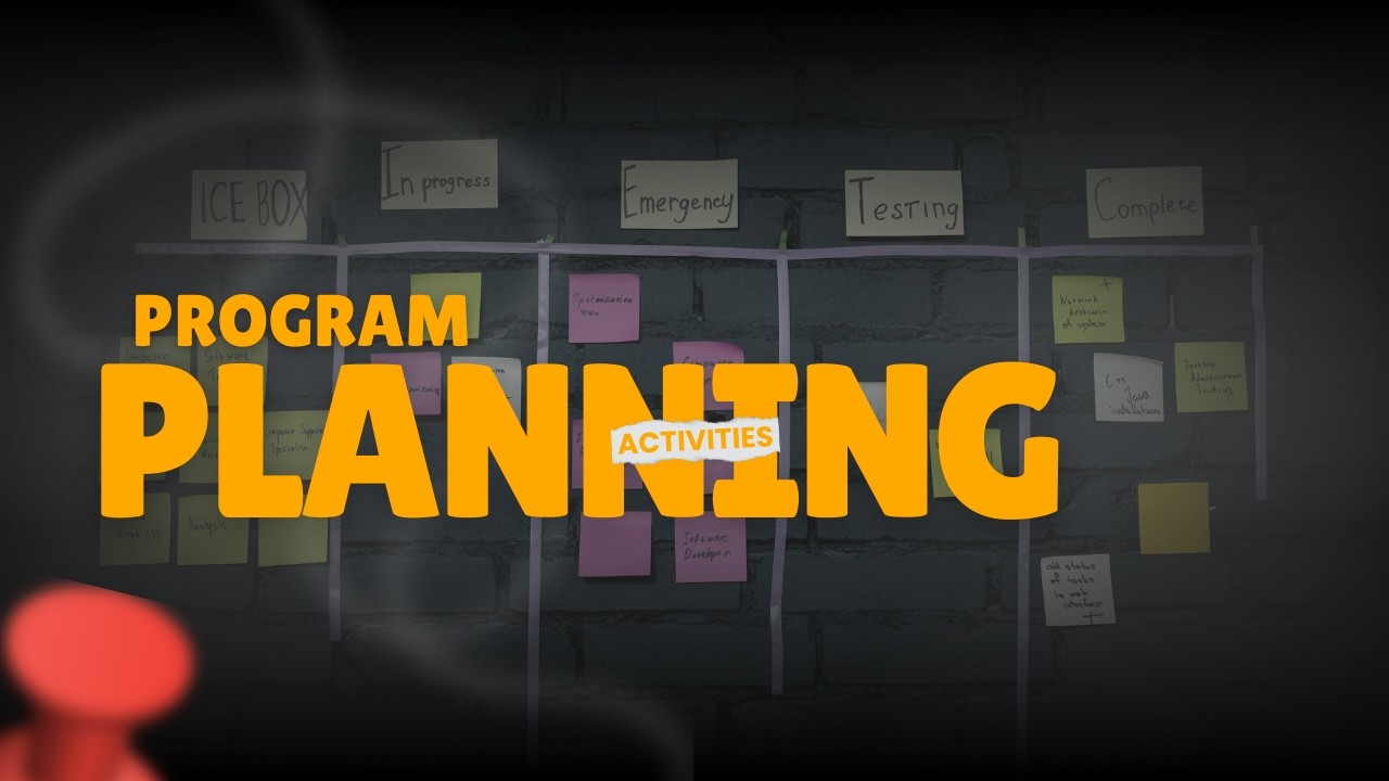PgMP.4.3 - Program Planning Activities