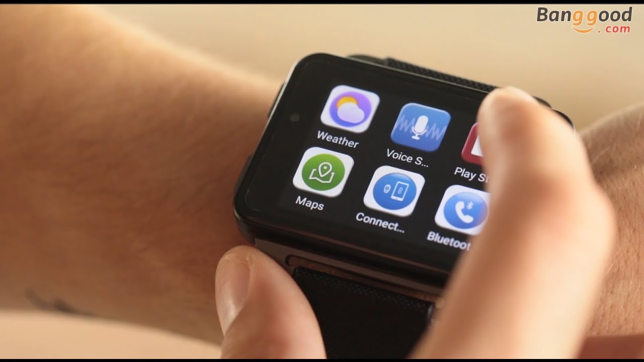 LEMFO LEM4 PRO 2 2 Inch MTK6580  1200 Mah Watch Phone