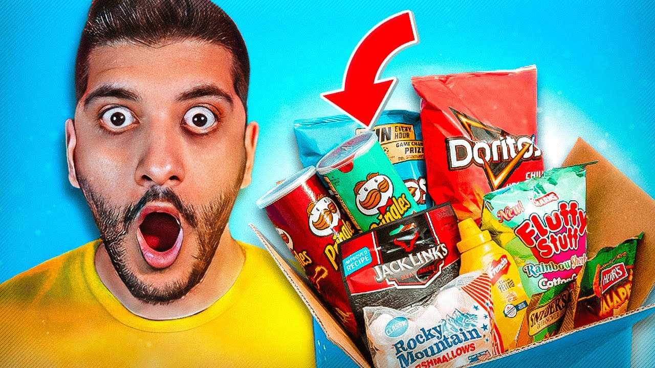 PROVO gli SNACK AMERICANI!