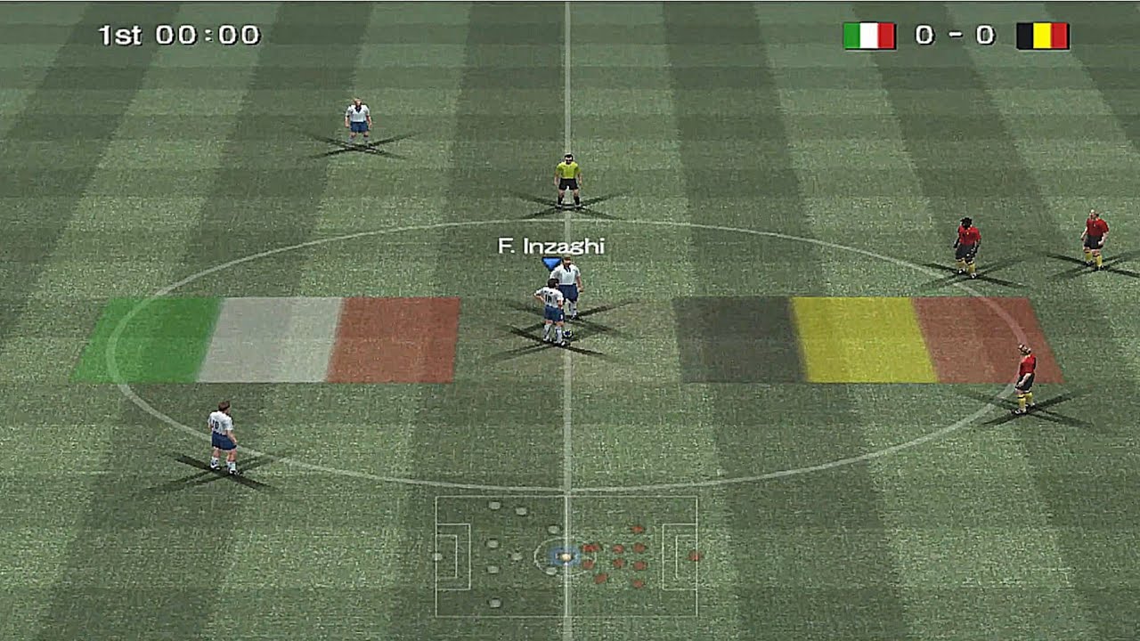PES 6 - Italy vs Belgium [1080p60]