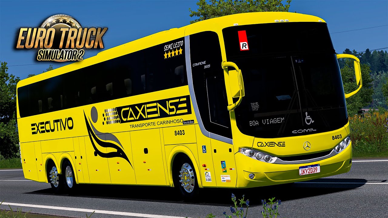 Ônibus Comil Campione 3.65 - Euro Truck 2 Mods 1.53