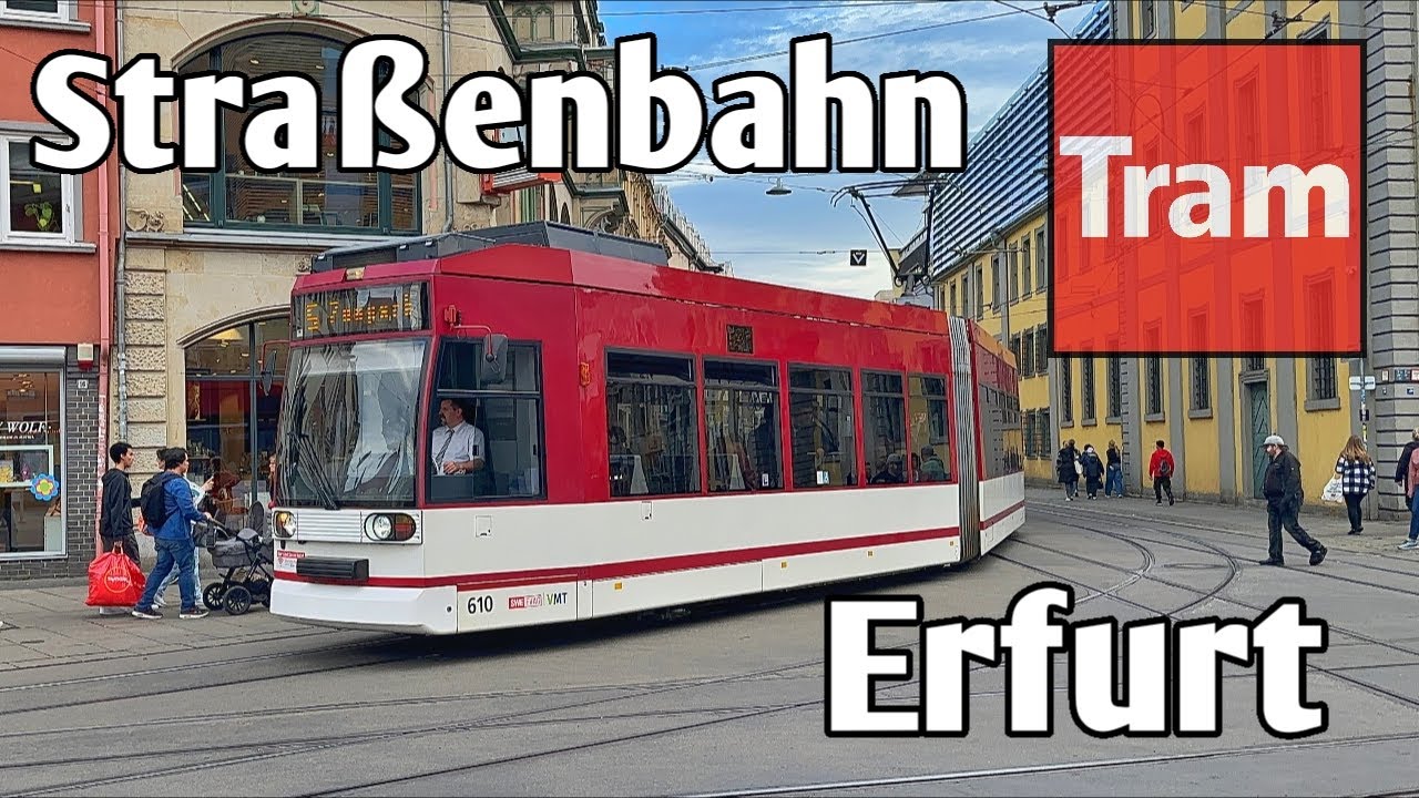 Straßenbahn Erfurt - Tram Erfurt 2024 | EVAG 2024