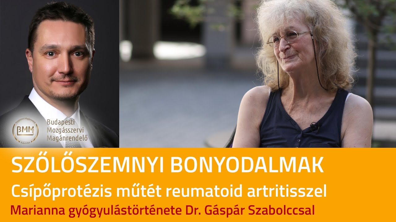 Csípőprotézis műtét reumatoid artritisszel - Van megoldás!