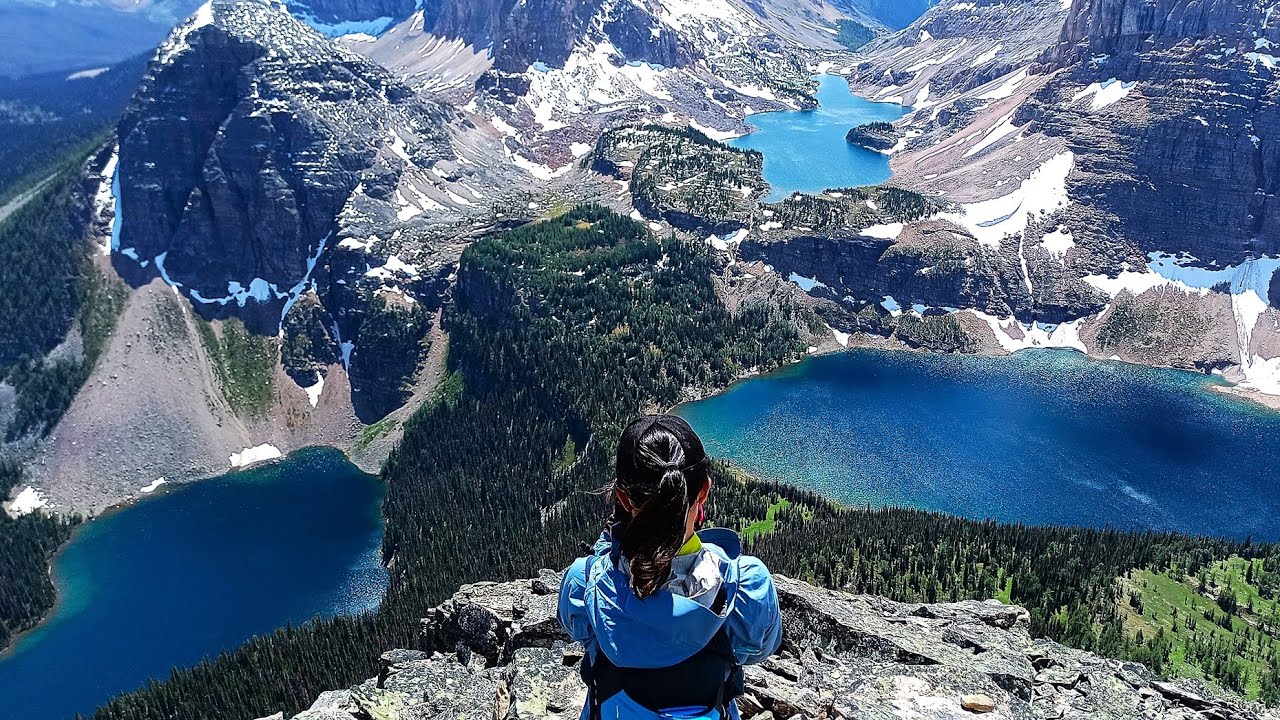 Pharaoh Peak via Redearth Creek + Egypt & Scarab Lakes - Banff, AB