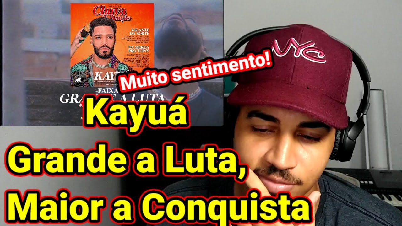 React- Kayu&aacute; - Grande a Luta , Maior a Conquista (Prod. CHF) CHUVA DE BEN&Ccedil;&Atilde;O