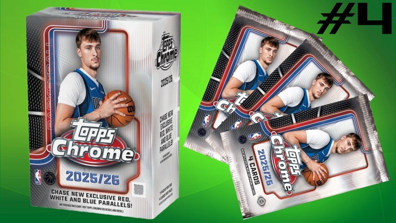 #75 - Topps - Chrome Basketball Value Box 2025-26 bontás #4