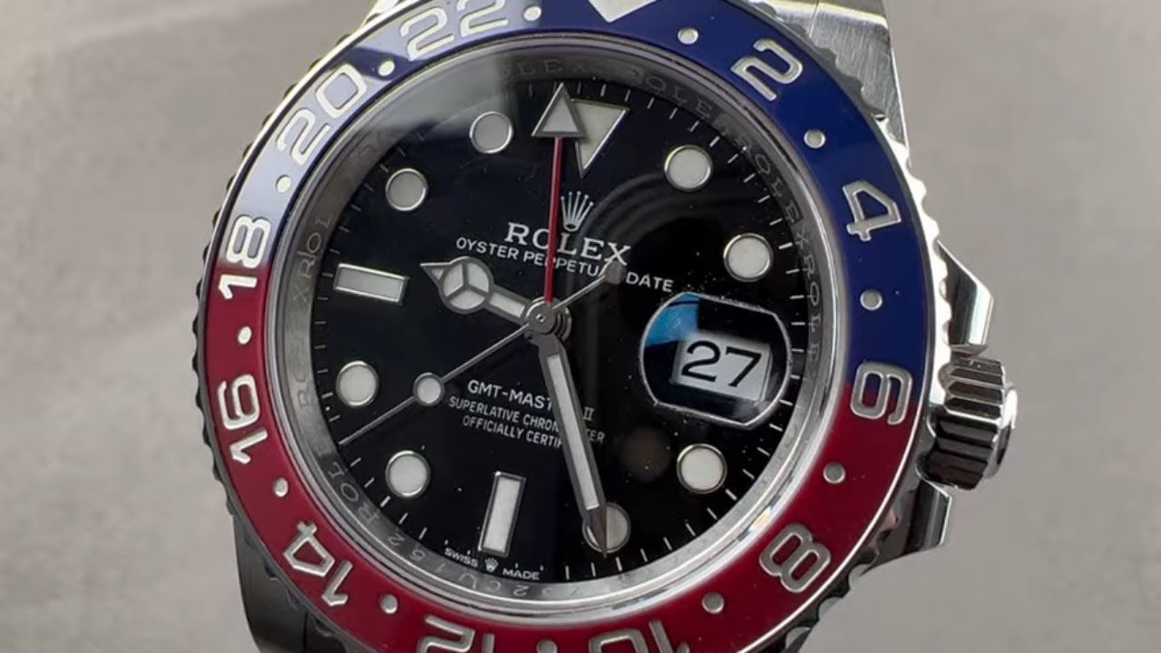 Rolex GMT-Master II 'Pepsi' 126710BLRO Review | Iconic Dual-Time Oyster Bracelet Luxury Watch Review
