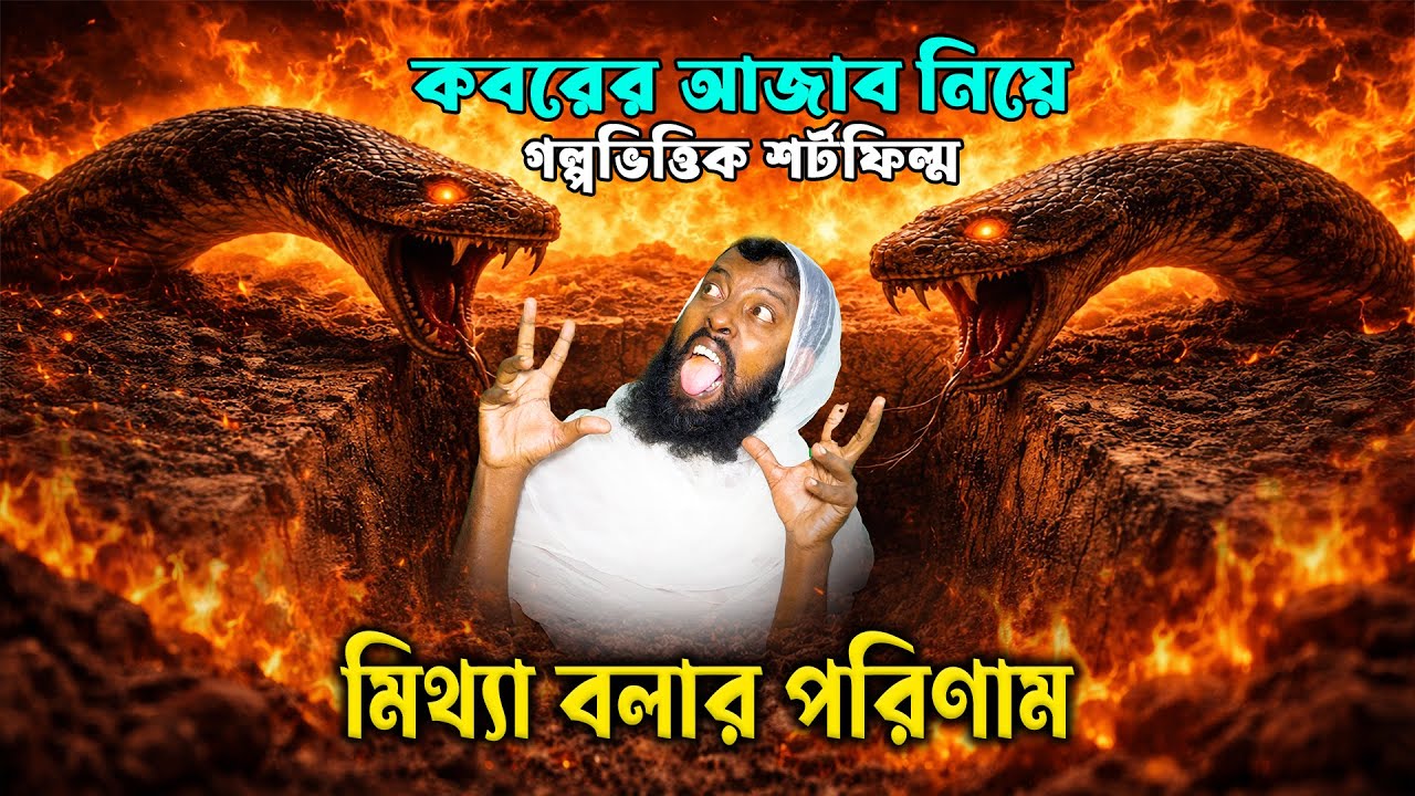 কবরের আজাব নিয়ে গল্পভিত্তিক শর্টফিল্ম । মিথ্যা বলার পরিণাম । Mrittur Por । Koborer Azab The Message