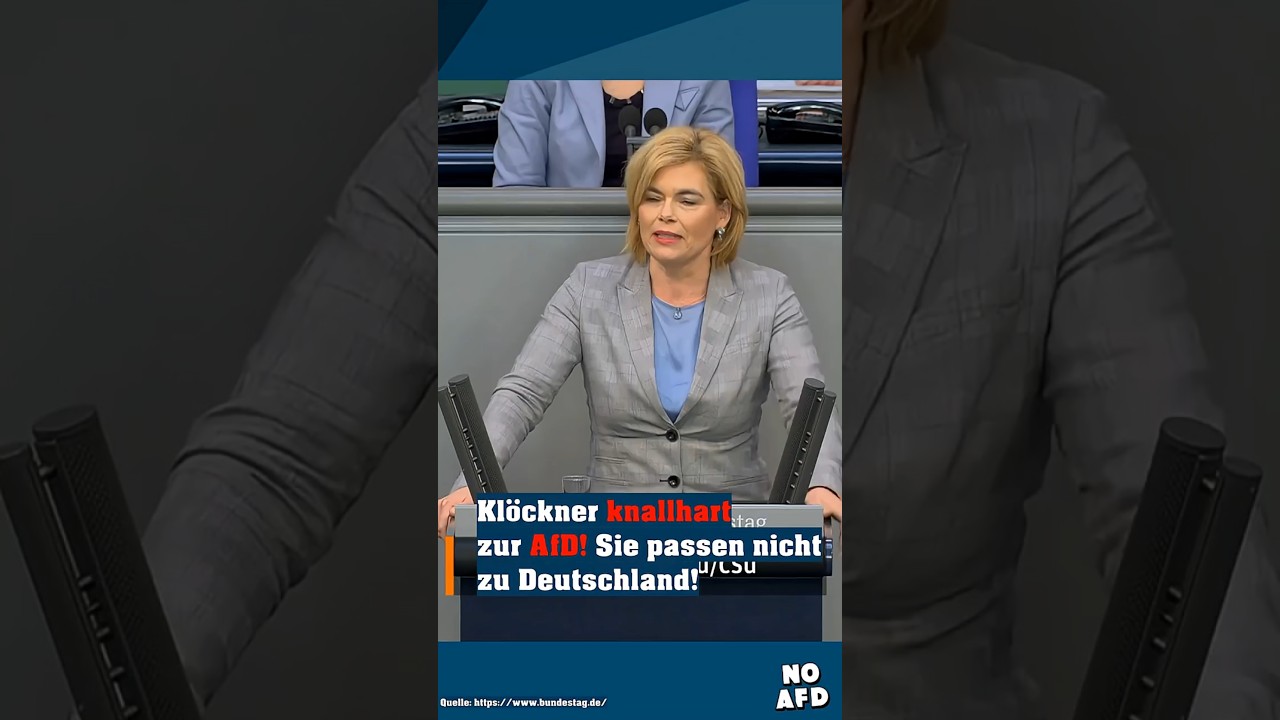 Kl&ouml;ckner knallhart zur AfD #noafd