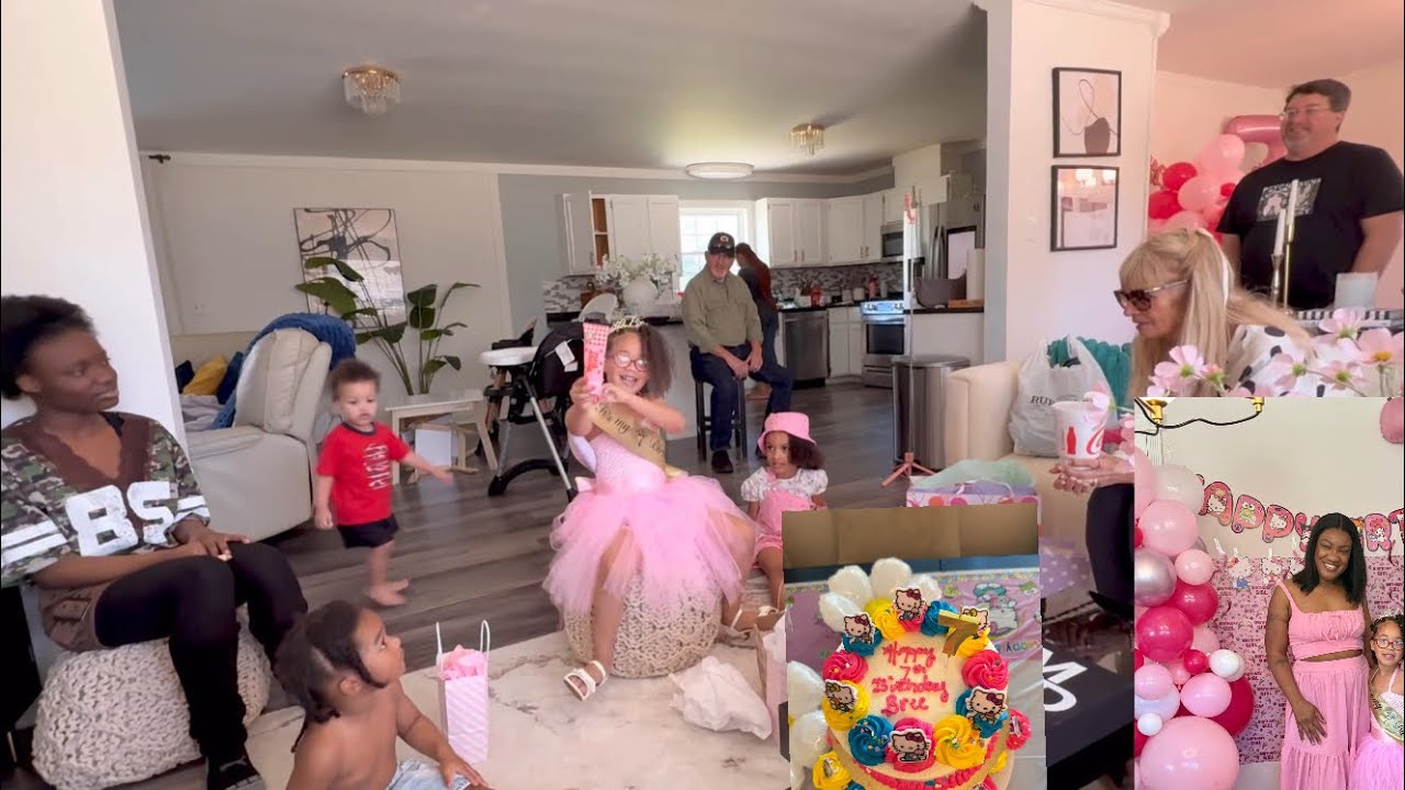 Celebrating Bree 7th birthday pt 1