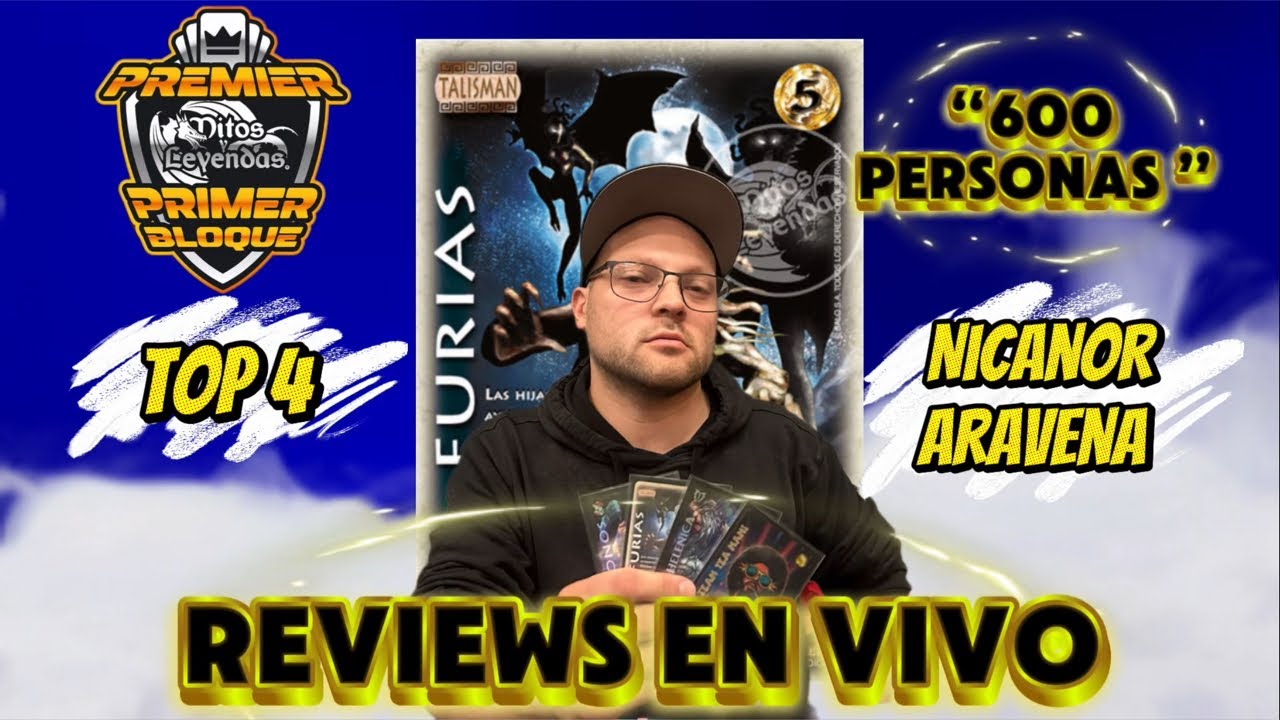 Reviews en vivo - Mazo Tit&aacute;n &ldquo;Furias&rdquo; - Top 4 - Torneo de las 600 Personas
