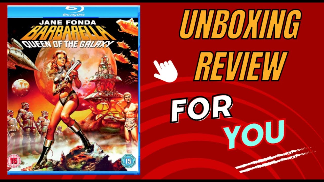 BARBARELLA QUEEN OF THE GALAXY (Jane Fonda) Bluray Unboxing & Review!! #film #movie #bluray