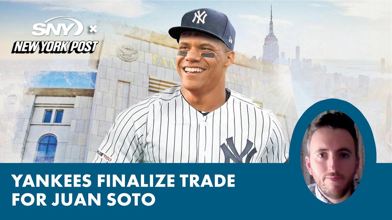 Yankees acquire Juan Soto in blockbuster trade with Padres