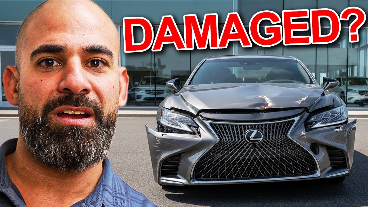 He Tried to OVERSELL me on a DAMAGED Lexus?!? | Day in the Life of a LUXURY Car Dealer