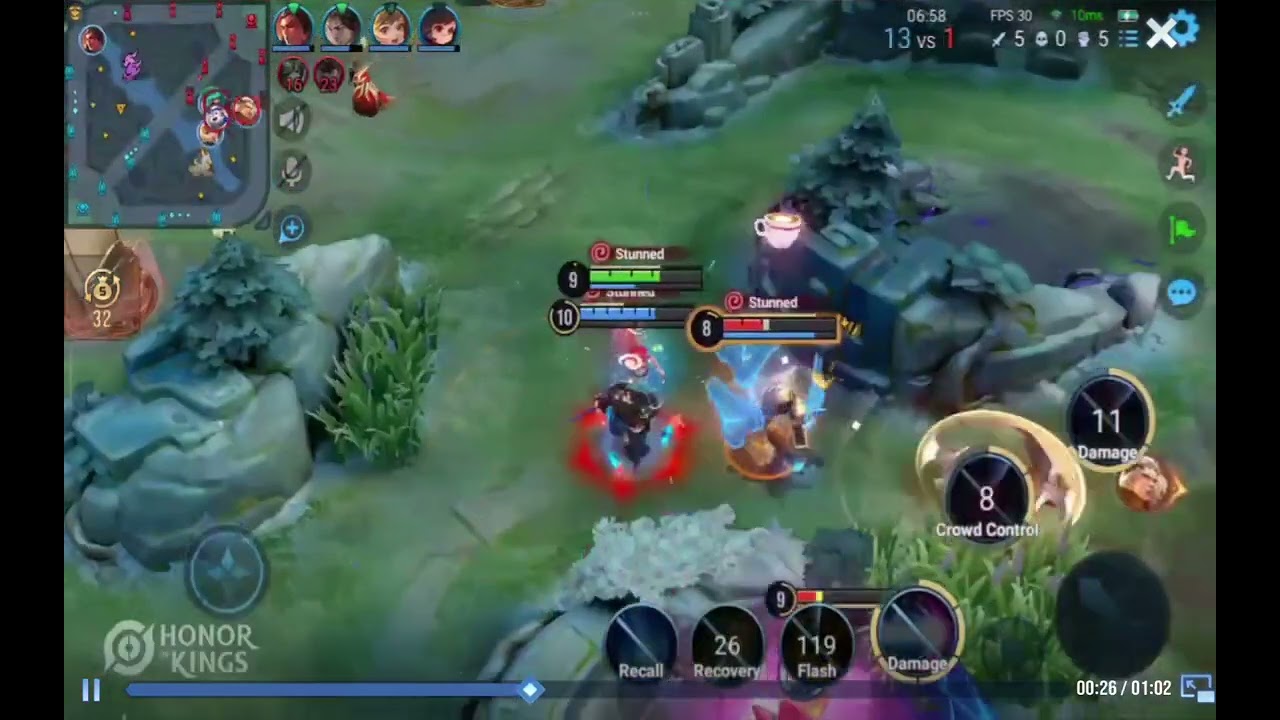 ⚡ EPIC HOK CLUTCH! 🔥🔥👑 This Hero Went CRAZY in Honor of Kings! 💥
