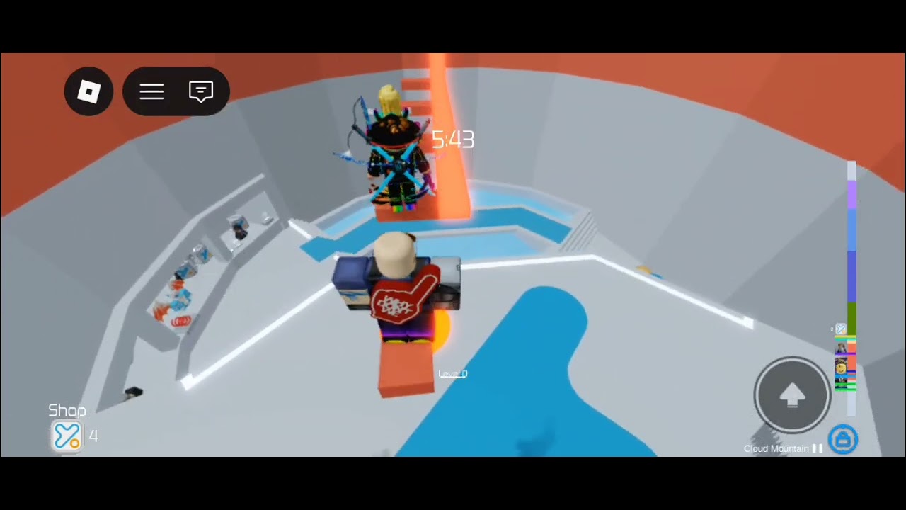 {tower of hell} /roblox game simple obby } but is hard 