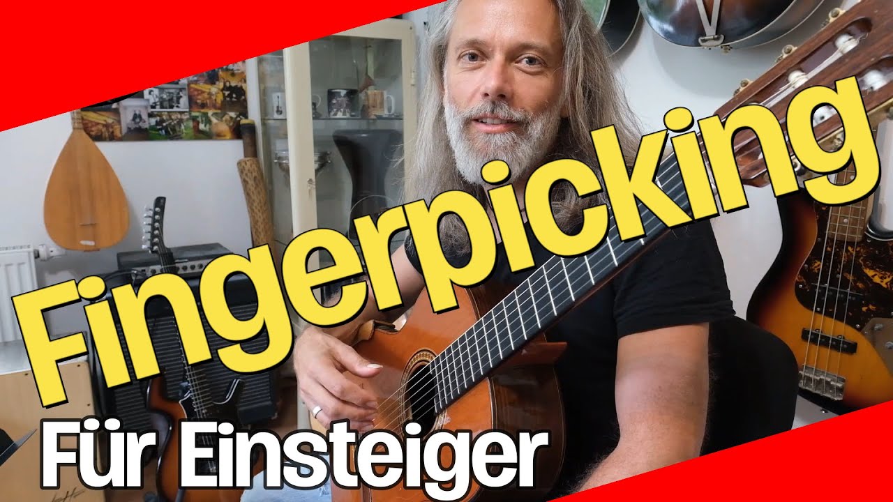 Fingerpicking auf der Gitarre / Zupfmuster